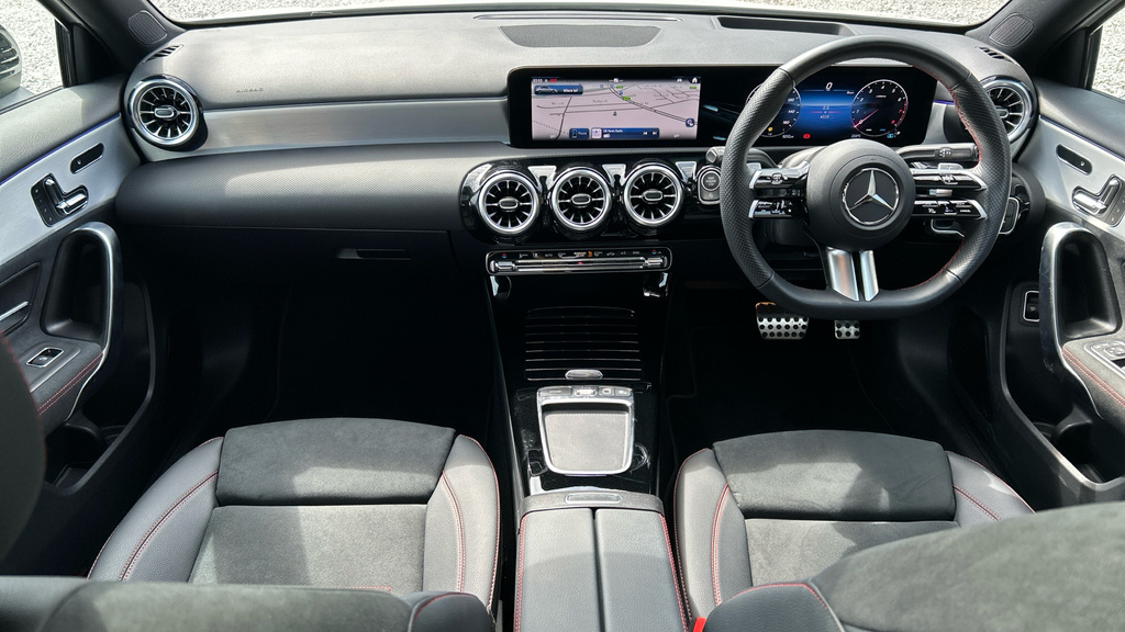 Mercedes-Benz A Class A200d Amg Line Premium Plus White #12