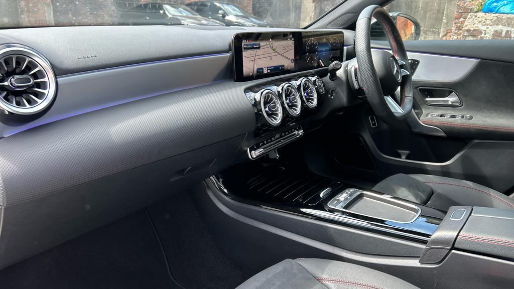 Mercedes-Benz A Class A200d Amg Line Premium Plus White #11