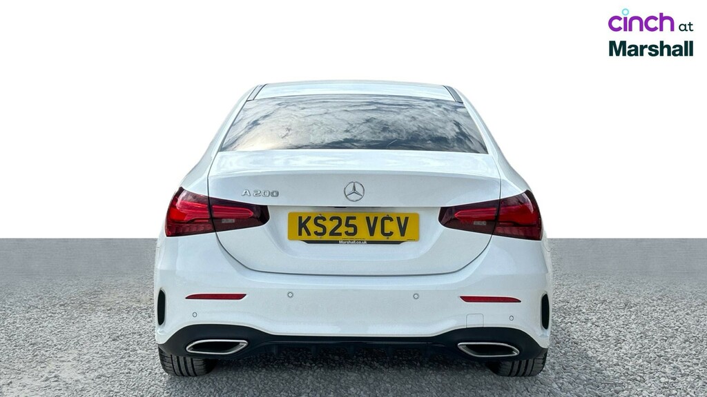 Mercedes-Benz A Class A200d Amg Line Premium Plus White #4