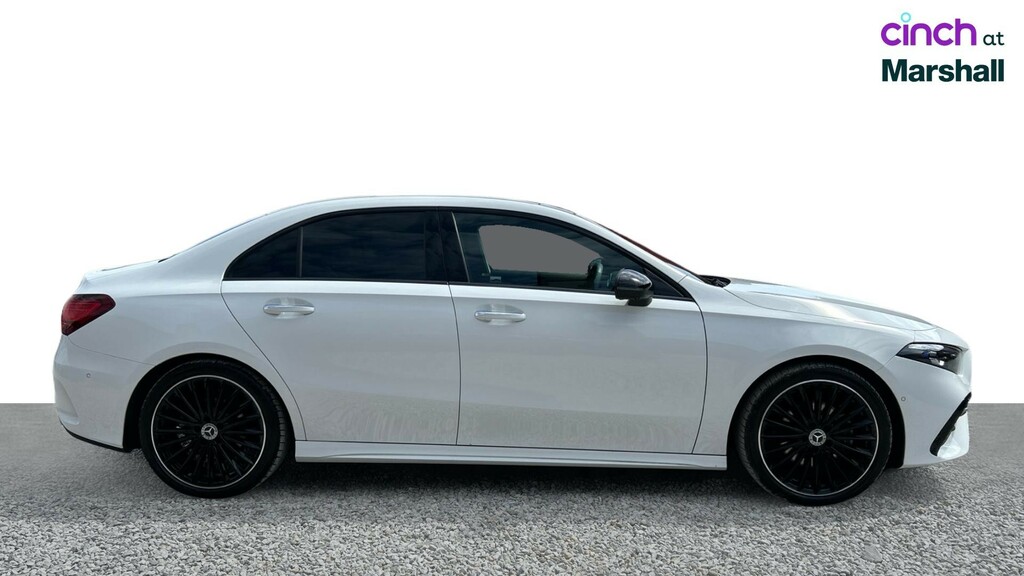 Mercedes-Benz A Class A200d Amg Line Premium Plus White #2