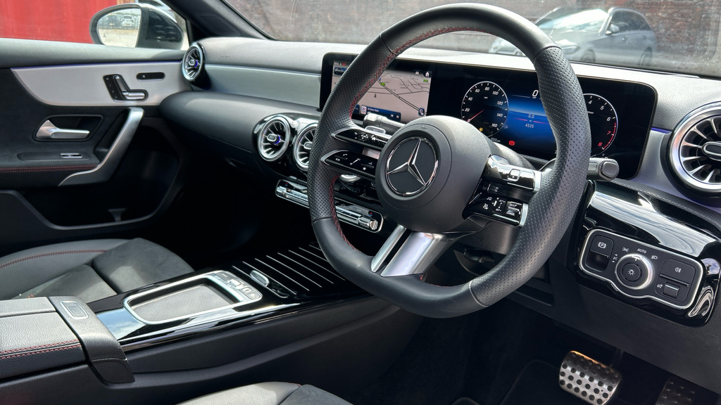 Mercedes-Benz A Class A200d Amg Line Premium Plus White #10