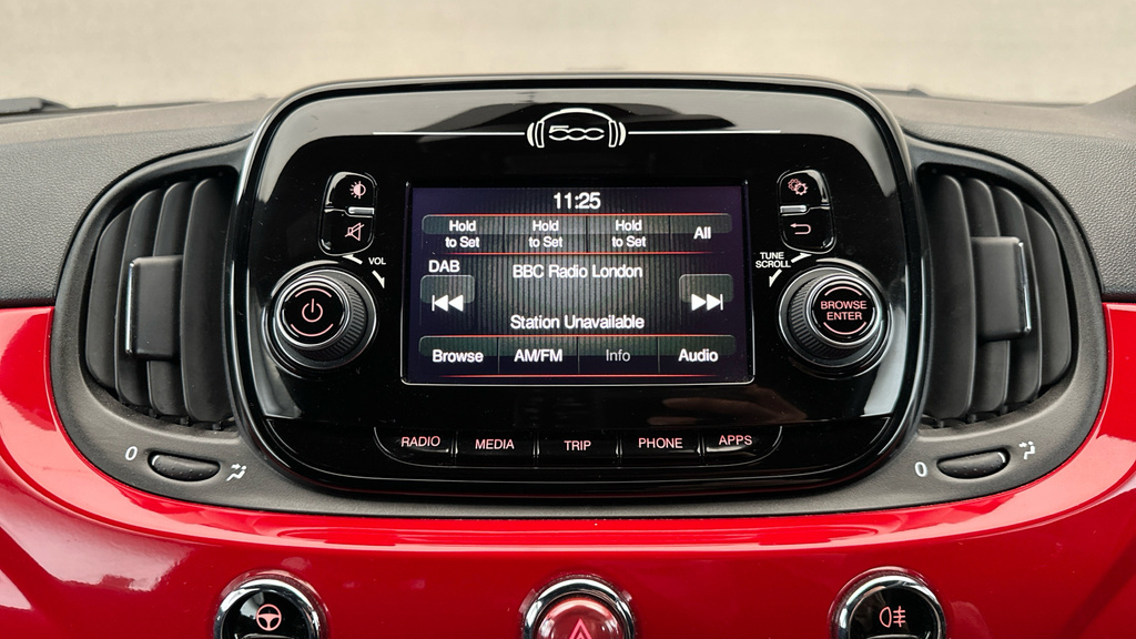 Fiat 500 Dolcevita Red #14