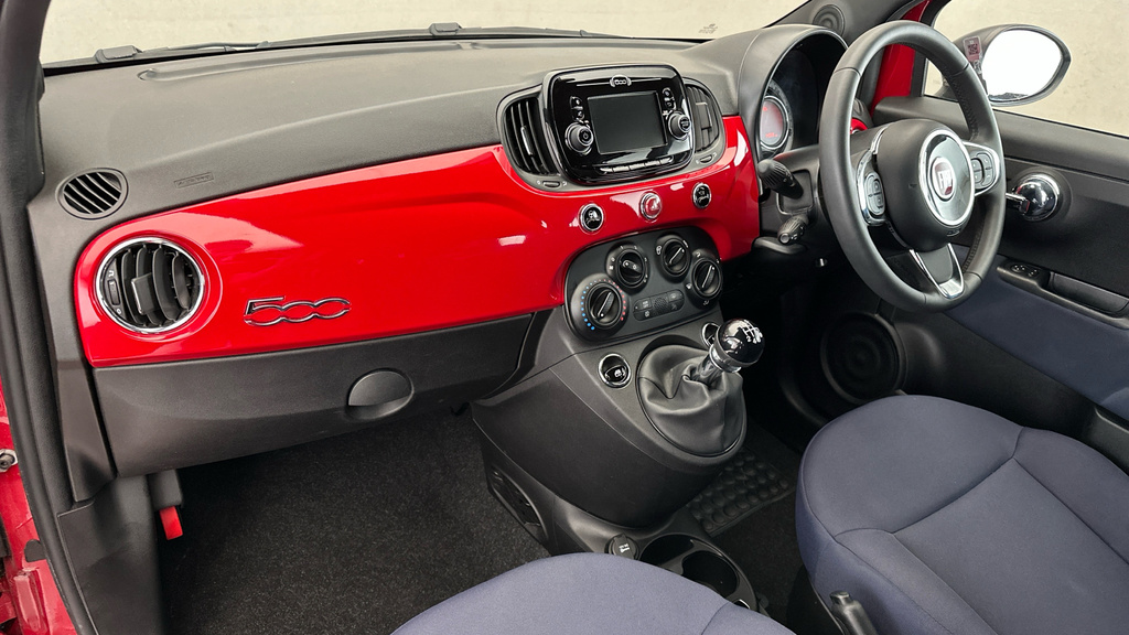 Fiat 500 Dolcevita Red #10