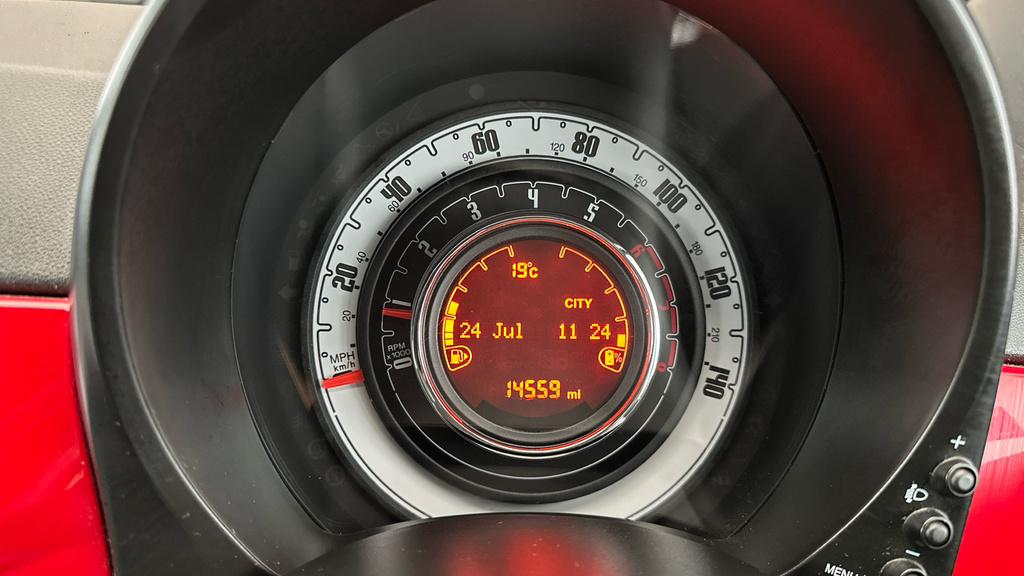Fiat 500 Dolcevita Red #16