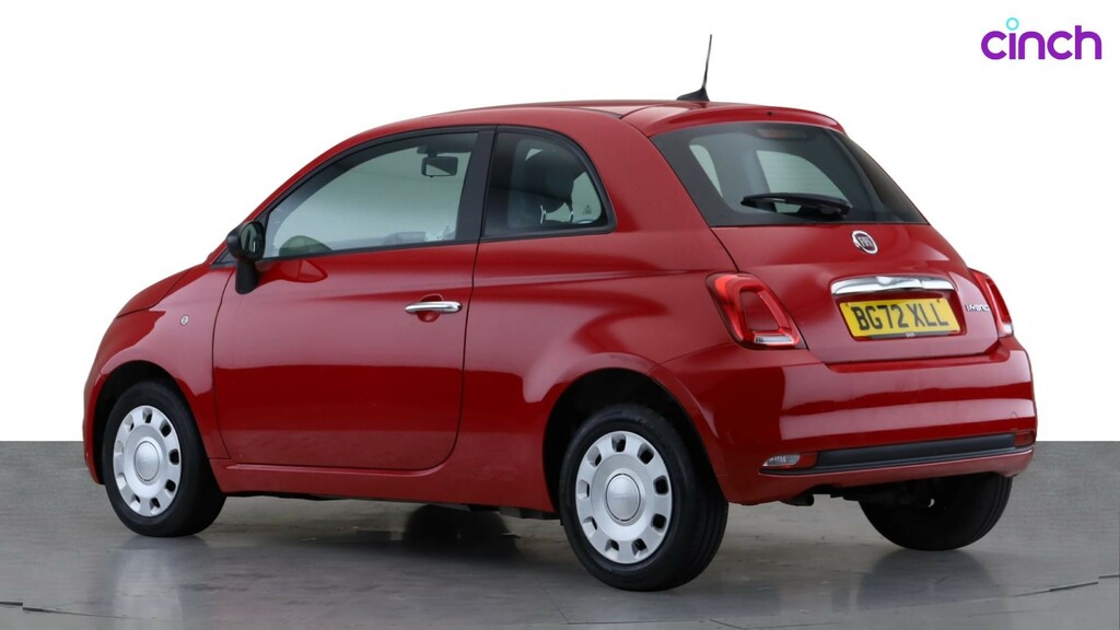 Fiat 500 Dolcevita Red #5