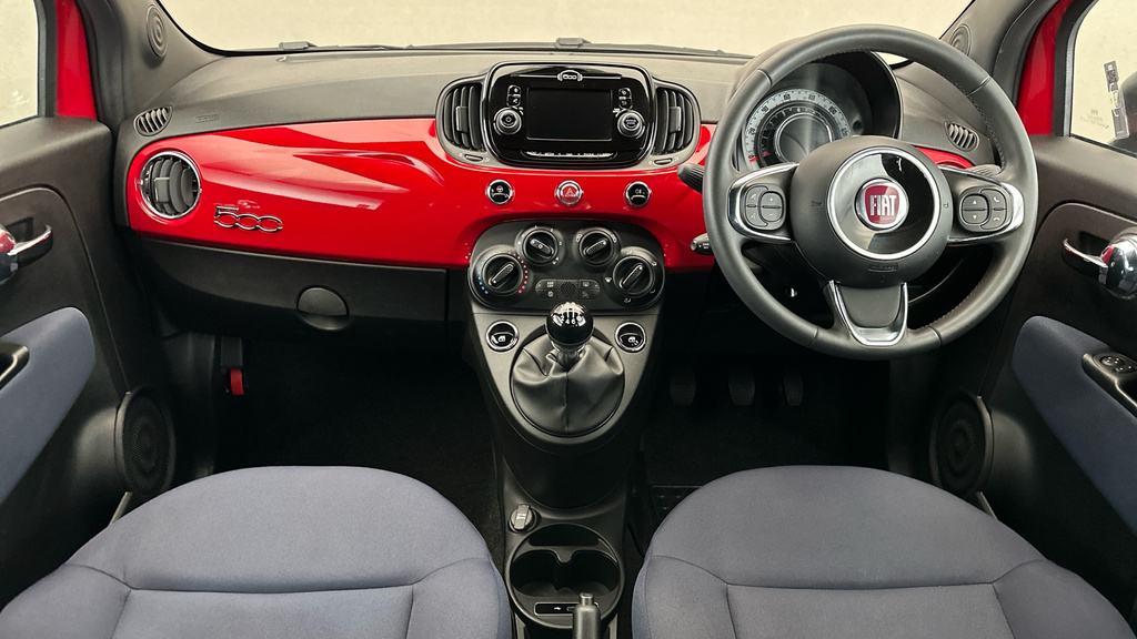 Fiat 500 Dolcevita Red #11
