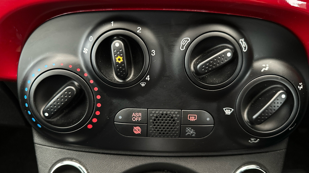 Fiat 500 Dolcevita Red #12