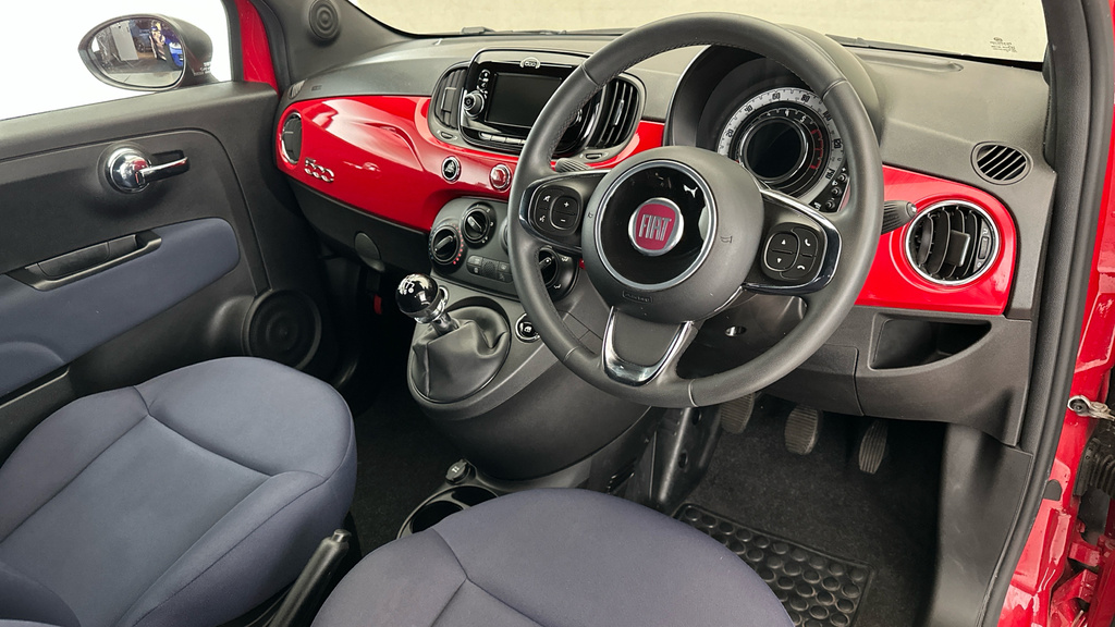 Fiat 500 Dolcevita Red #9