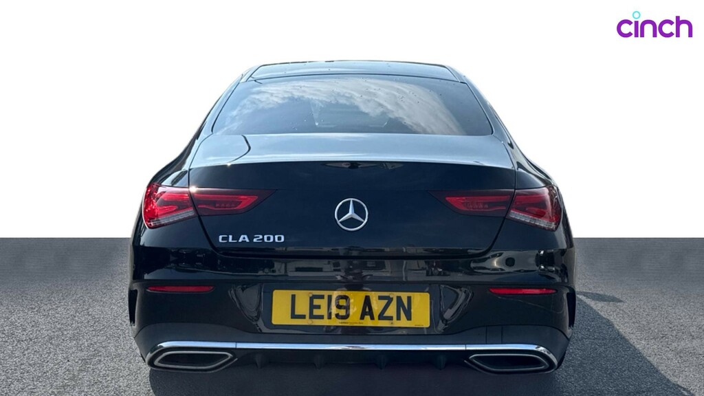 Mercedes-Benz CLA Class 220 Amg Line Night Ed Plus 4Matic Tip Black #4