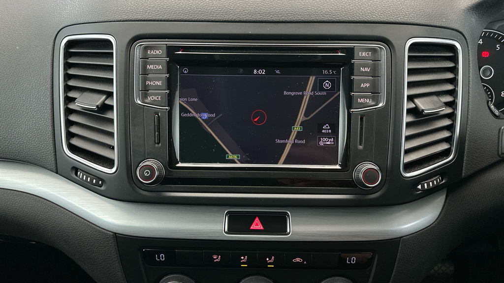 Volkswagen Sharan 2L Se Navigation Tdi Dsg Silver #14
