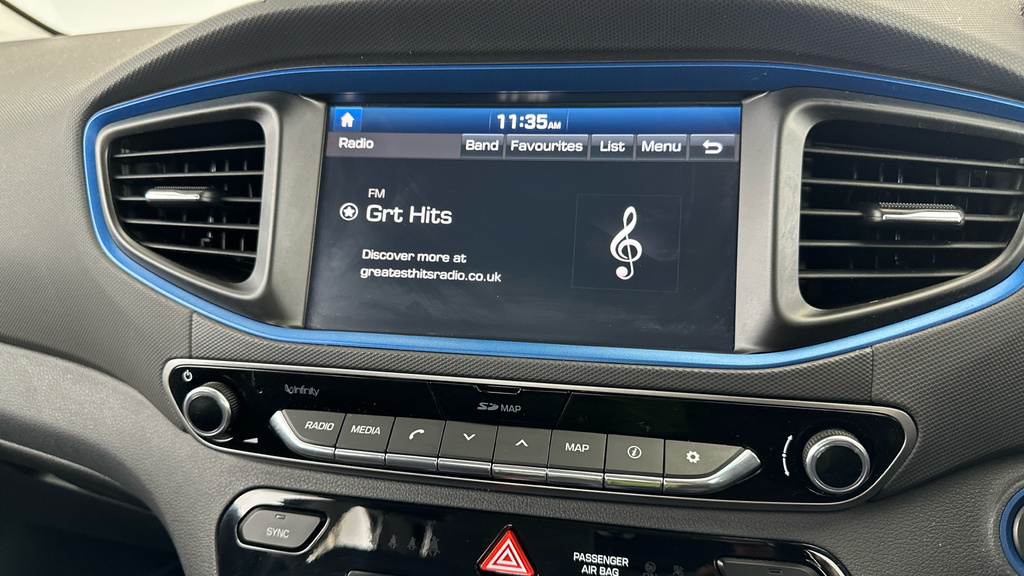 Hyundai Ioniq Hatchback White #20