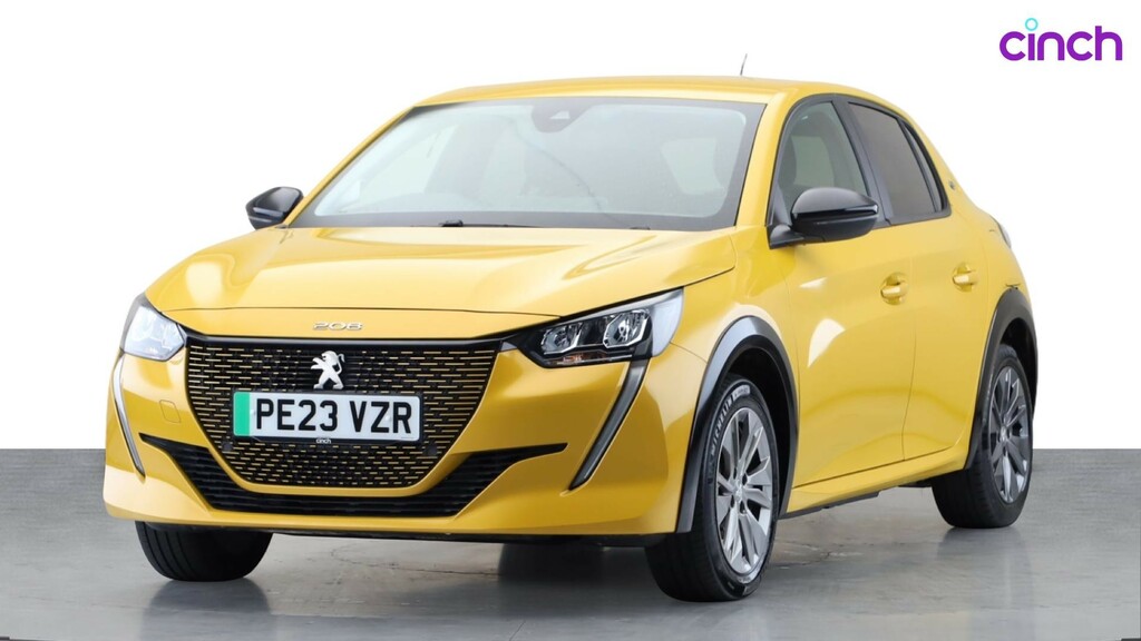Peugeot e-208 208 Gt Ev Yellow #8