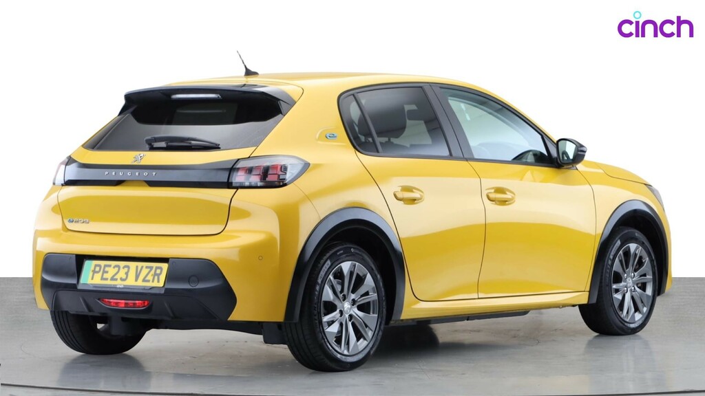 Peugeot e-208 208 Gt Ev Yellow #3