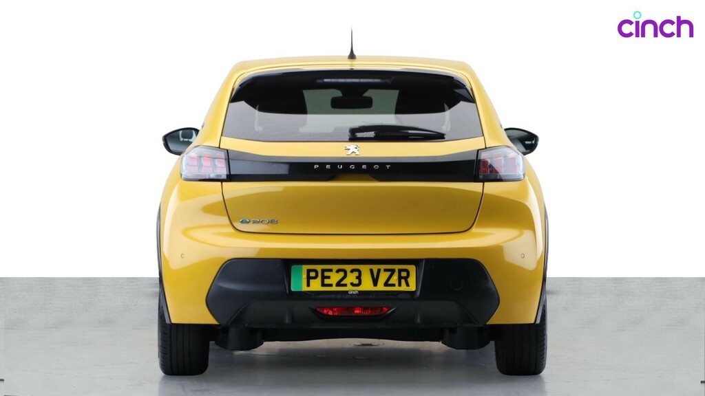 Peugeot e-208 208 Gt Ev Yellow #5