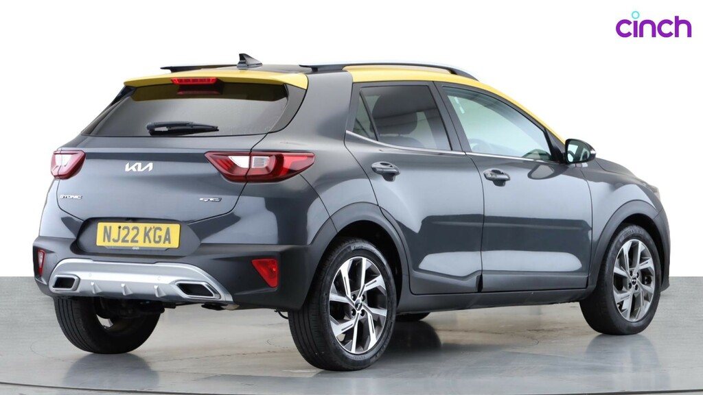 Kia Stonic 1.0T Gdi 48V Gt-line S Dct Yellow #3