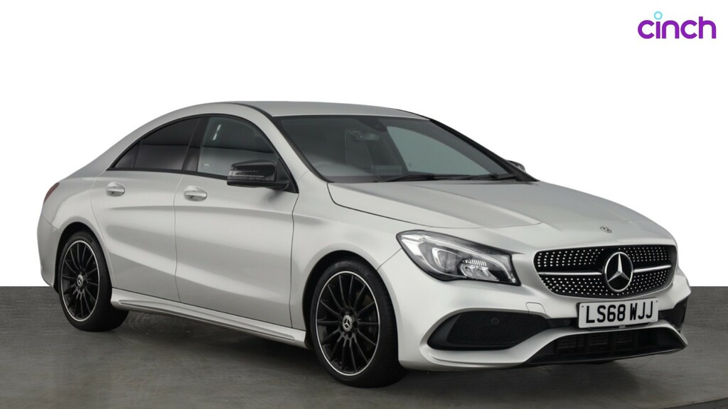 Mercedes-Benz CLA Class Cla 200D Amg Line White #1