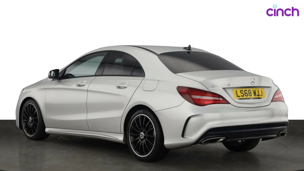 Mercedes-Benz CLA Class Cla 200D Amg Line White #5
