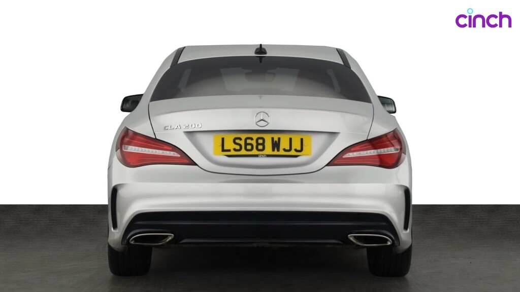 Mercedes-Benz CLA Class Cla 200D Amg Line White #4