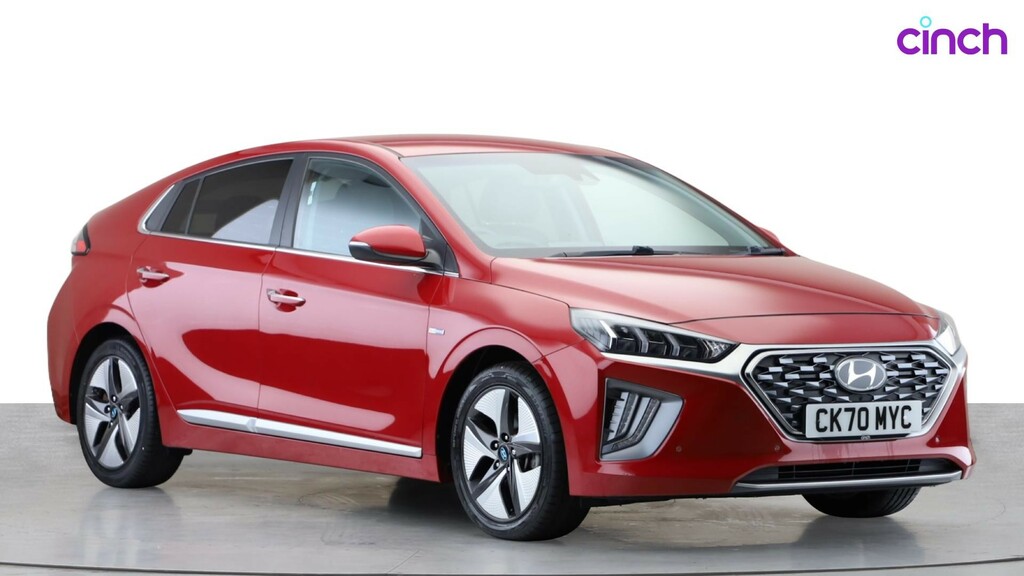 Hyundai Ioniq Hatchback White #1