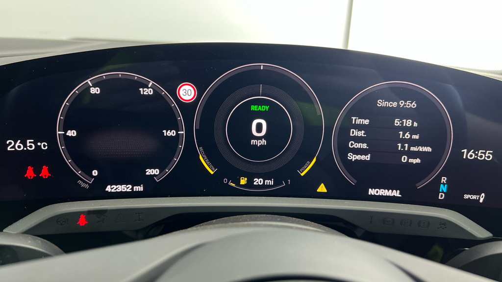Porsche Taycan Taycan 4S 93Kwh Red #21