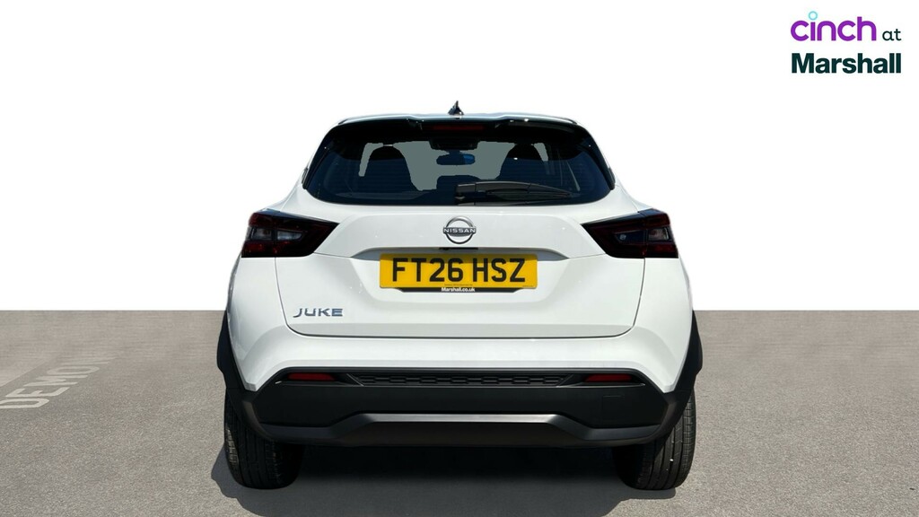 Nissan Juke 1.0 Dig-t Acenta Premium White #4