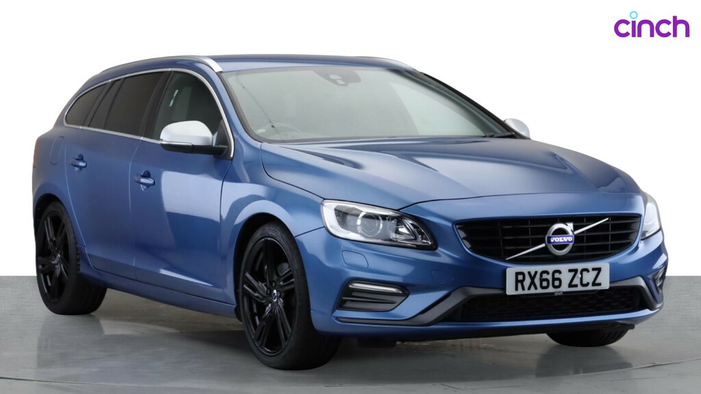 Volvo V60 2L R-design Lux Nav Blue #1