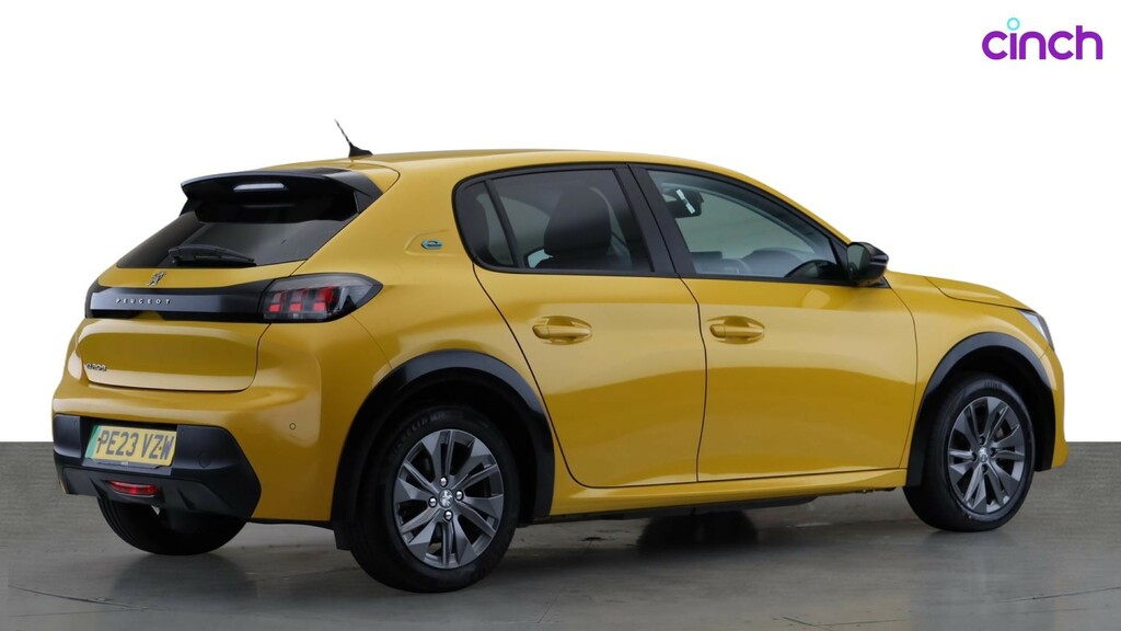 Peugeot e-208 208 Allure Premium Ev Yellow #4
