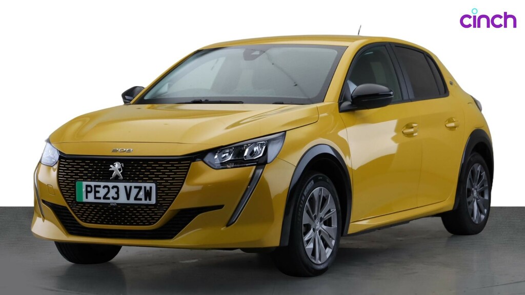 Peugeot e-208 208 Allure Premium Ev Yellow #8