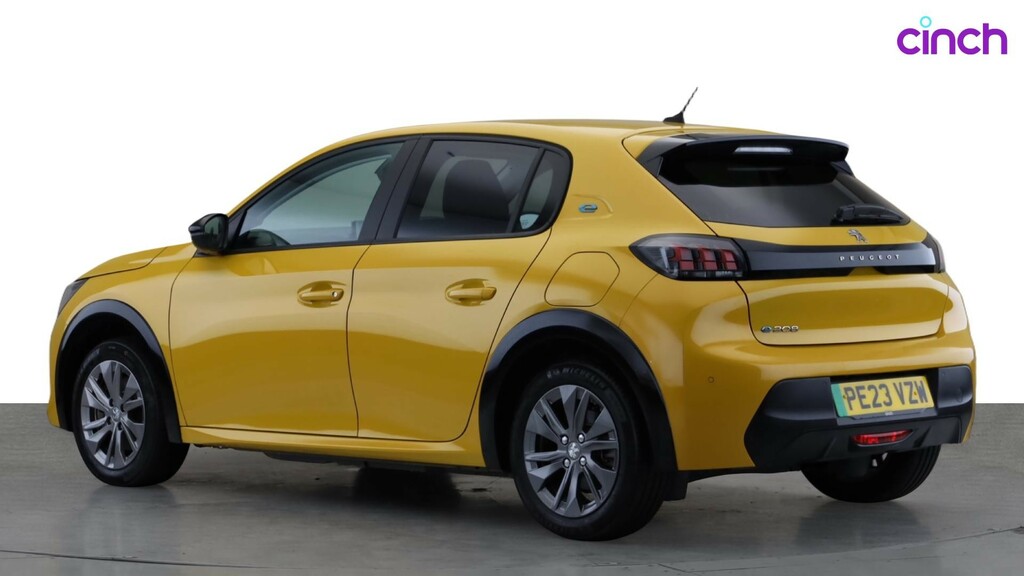 Peugeot e-208 208 Allure Premium Ev Yellow #6