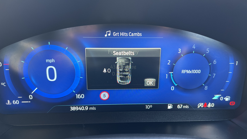 Ford Focus 1.0 Ecoboost Hybrid Mhev 155 St-line Style At White #13