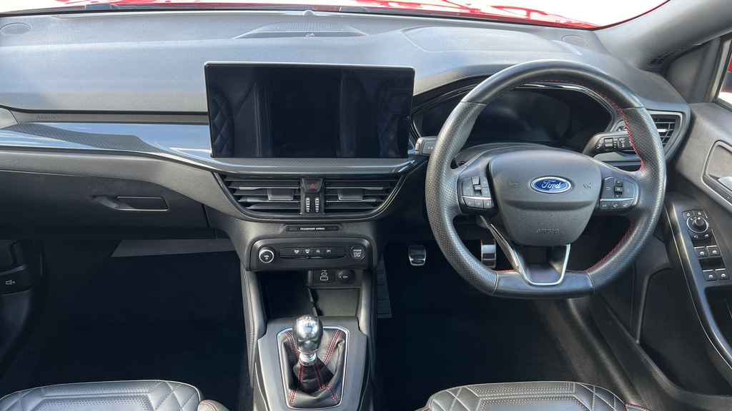 Ford Focus 1.0 Ecoboost Hybrid Mhev 155 St-line Style At White #11
