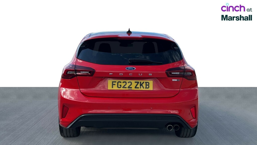 Ford Focus 1.0 Ecoboost Hybrid Mhev 155 St-line Style At White #4