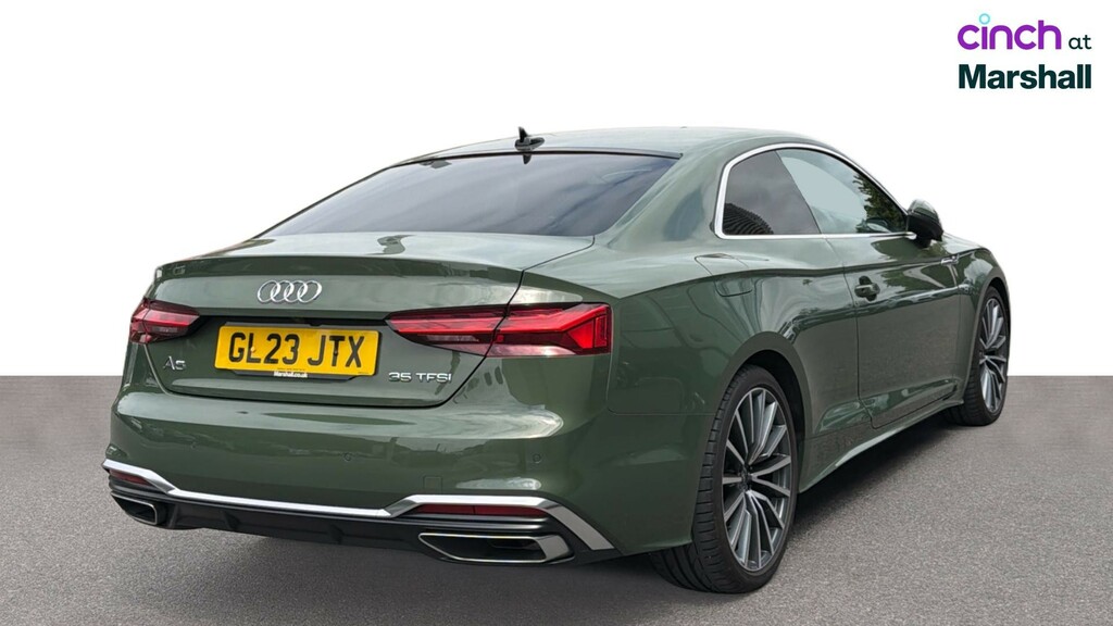 Audi A5 2.0 Tfsi 40 Black Edition Coupe S Troni AK23HHD White #3