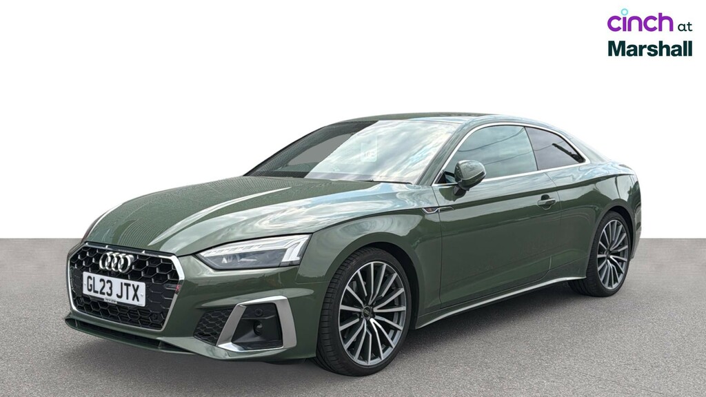 Audi A5 2.0 Tfsi 40 Black Edition Coupe S Troni AK23HHD White #8