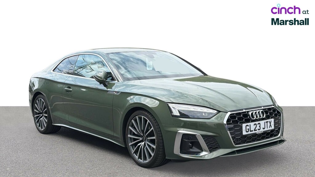 Audi A5 2.0 Tfsi 40 Black Edition Coupe S Troni AK23HHD White #1