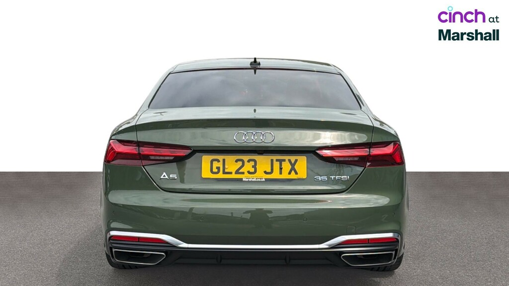 Audi A5 2.0 Tfsi 40 Black Edition Coupe S Troni AK23HHD White #4