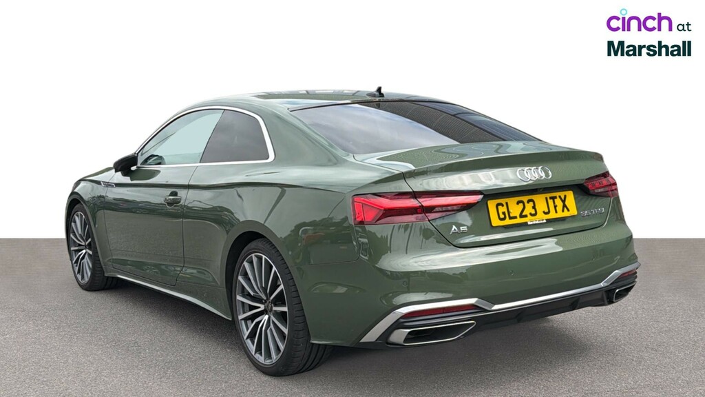 Audi A5 2.0 Tfsi 40 Black Edition Coupe S Troni AK23HHD White #5