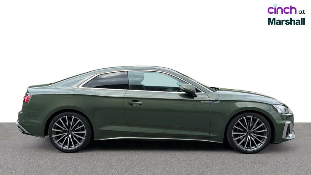 Audi A5 2.0 Tfsi 40 Black Edition Coupe S Troni AK23HHD White #2