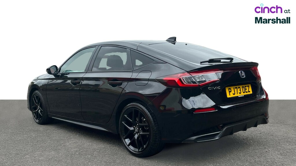 Honda Civic Honda Civic 2.0 Ehev Advance Cvt Hatchback Grey #5