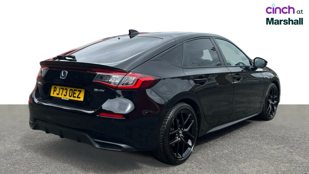 Honda Civic Honda Civic 2.0 Ehev Advance Cvt Hatchback Grey #3