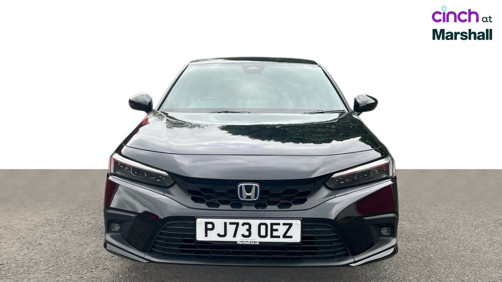 Honda Civic Honda Civic 2.0 Ehev Advance Cvt Hatchback Grey #8