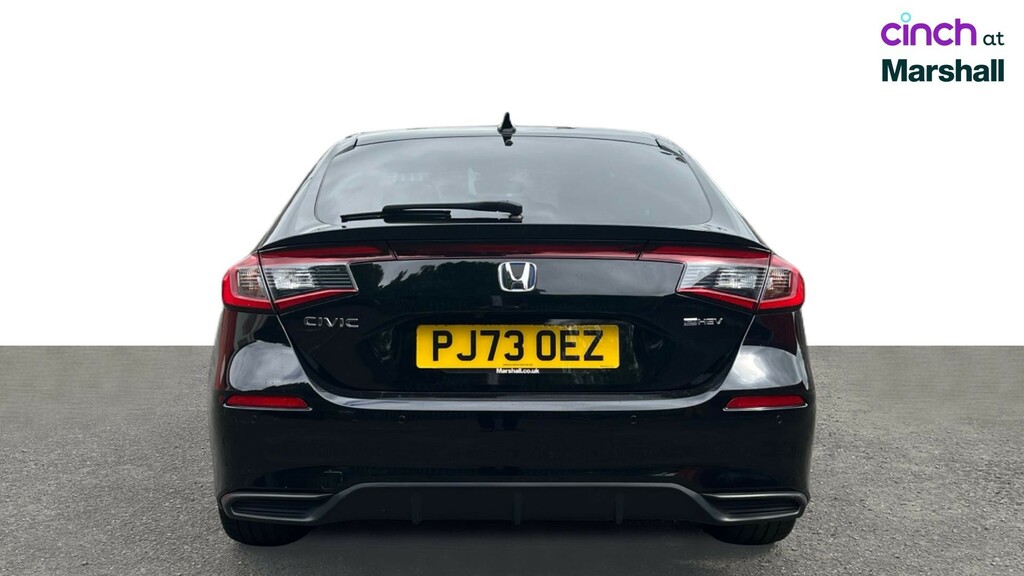 Honda Civic Honda Civic 2.0 Ehev Advance Cvt Hatchback Grey #4