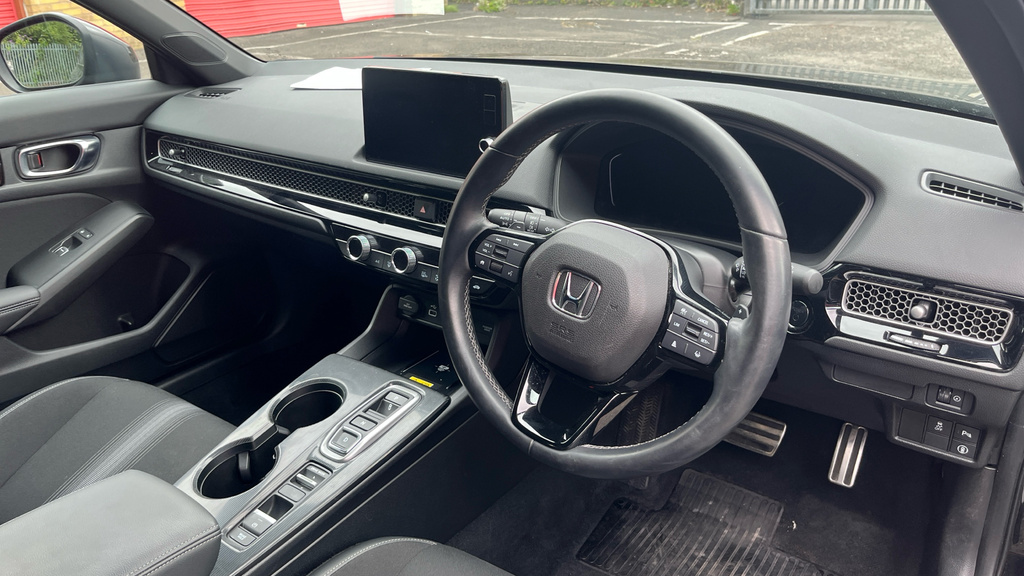 Honda Civic Honda Civic 2.0 Ehev Advance Cvt Hatchback Grey #14