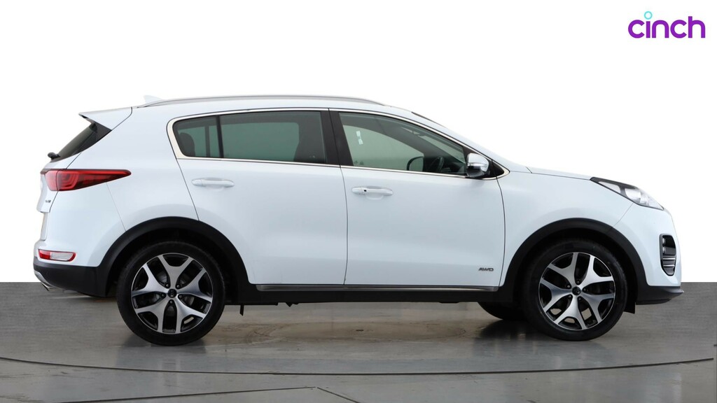 Kia Sportage Suv White #2