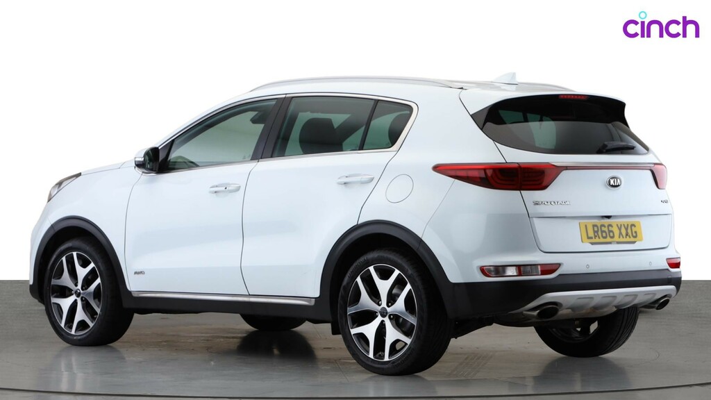 Kia Sportage Suv White #7