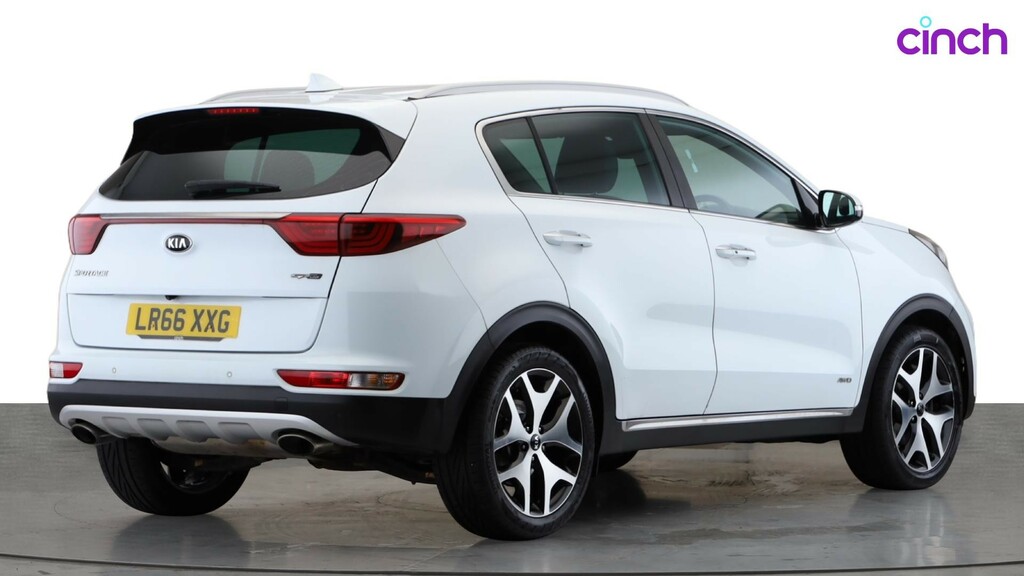 Kia Sportage Suv White #5