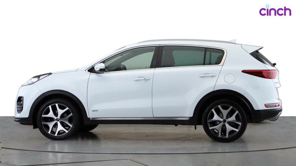 Kia Sportage Suv White #8