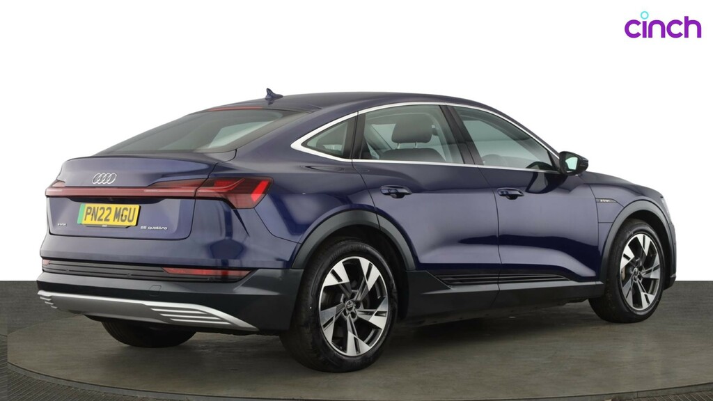 Audi E-tron Audi E-tron Sportback Black Edition 50 Quattro 230 Black #3