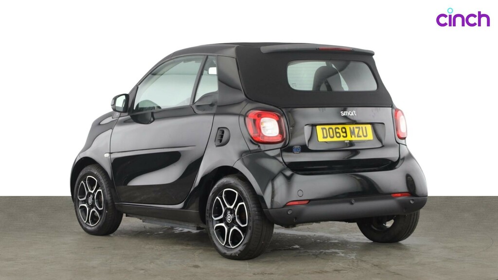 Smart Fortwo Cabrio 17.6Kwh Prime Premium Plus Cabriolet 2 Black #5