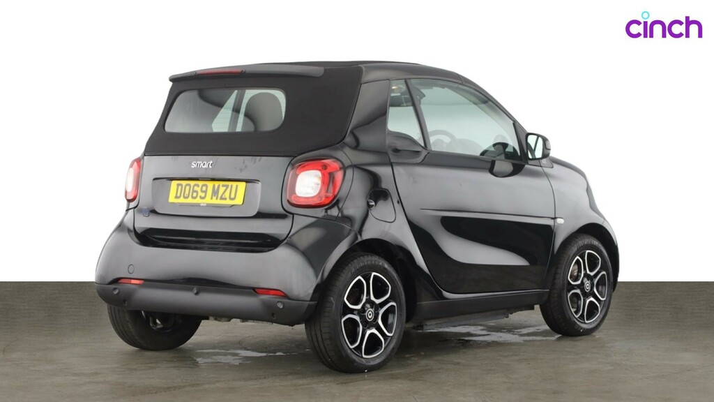 Smart Fortwo Cabrio 17.6Kwh Prime Premium Plus Cabriolet 2 Black #3